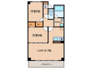 ＣａｓａＥＬＥＶＡＴＯⅡの物件間取画像